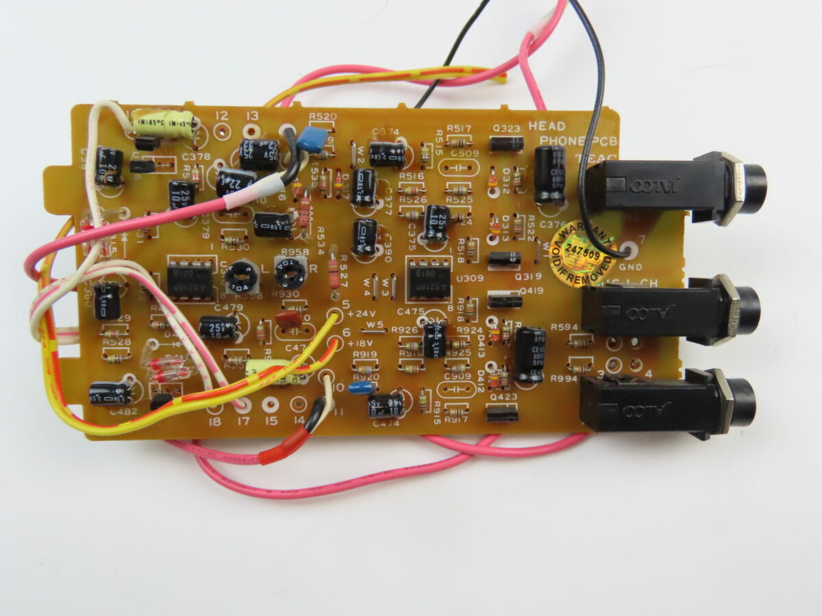 Teac X-2000R - Headphone Board