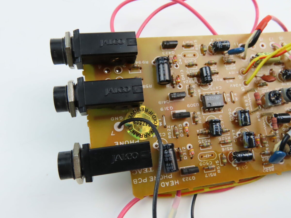 Teac X-2000R - Headphone Board