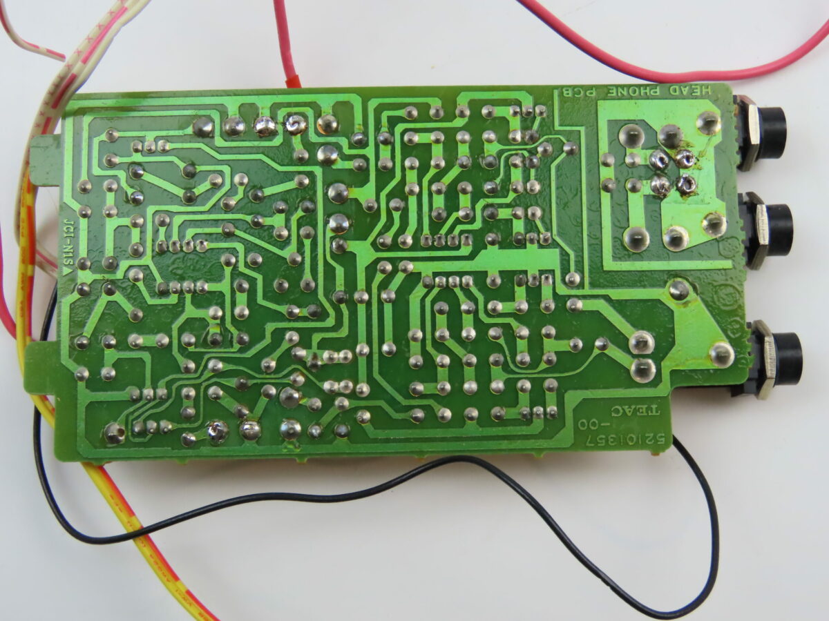 Teac X-2000R - Headphone Board