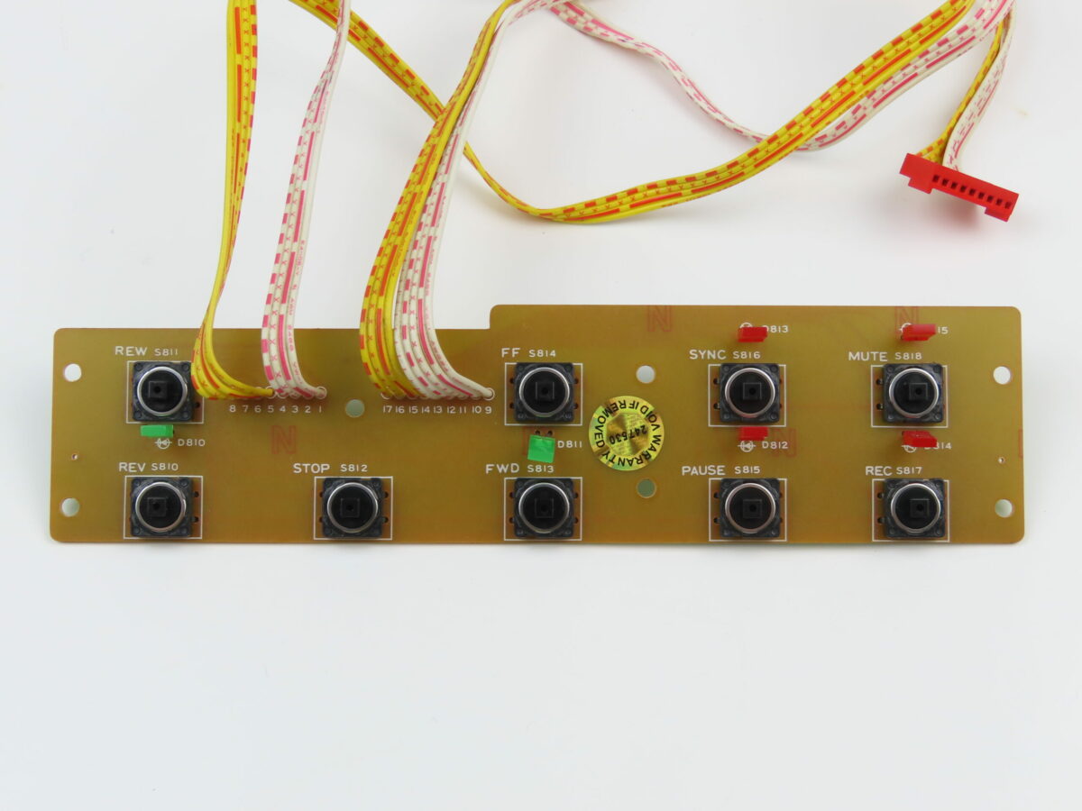 Teac X-2000R - Control Switch Board