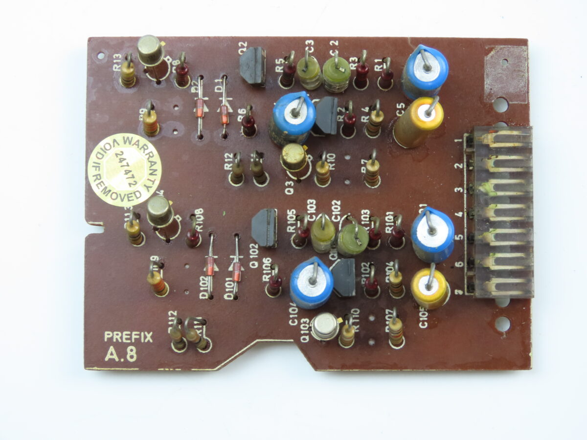 Tandberg 10XD - Output Amp. PCB