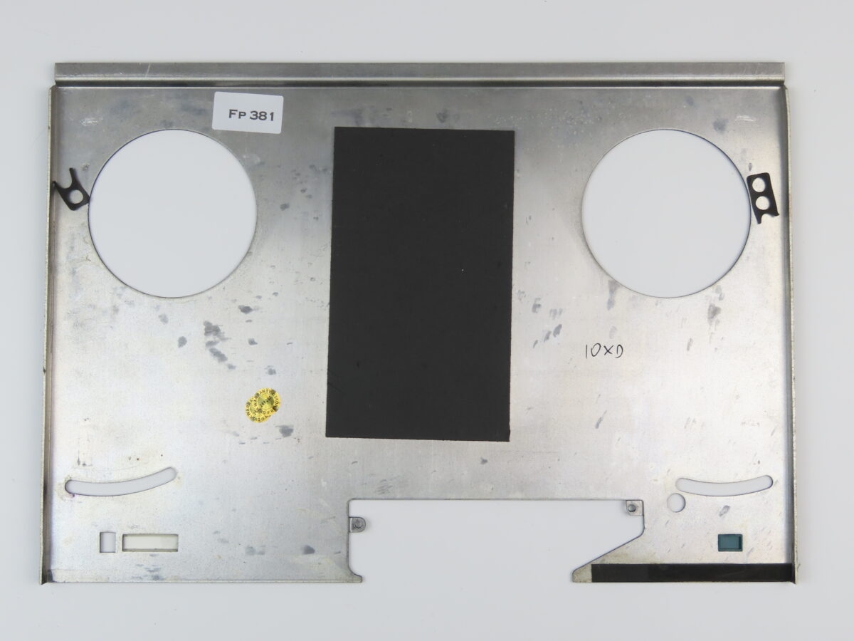 Tandberg 10XD - Front Panel Upper Section