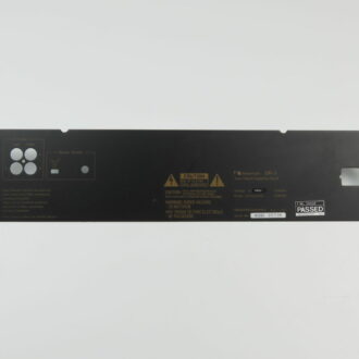Nakamichi DR-3 – Rear Panel