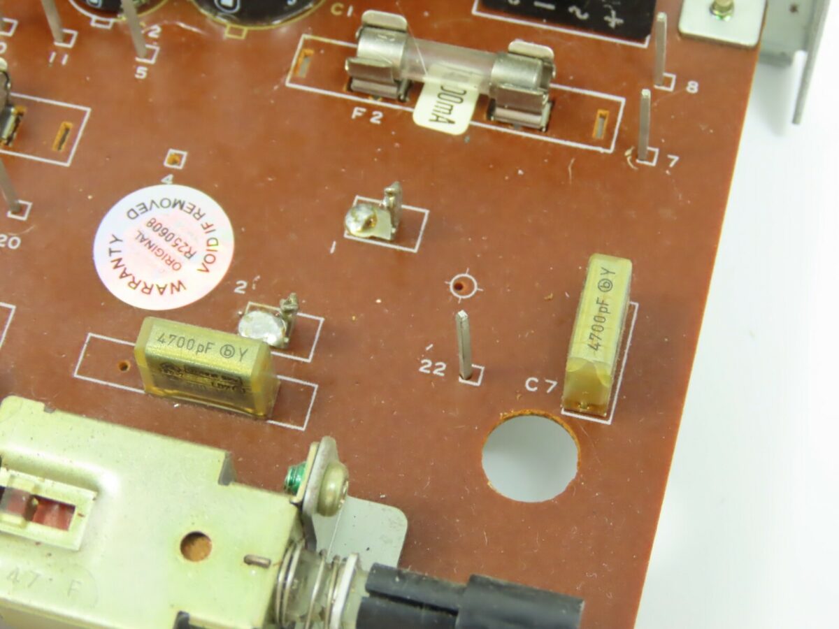 > AKAI GX-4000 < Power Supply PCB LE-5802 220-240V Reel to Reel Part /AK217 - Image 4