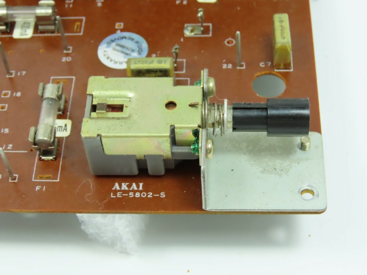 > AKAI GX-4000 < Power Supply PCB LE-5802 220-240V Reel to Reel Part /AK217 - Image 5