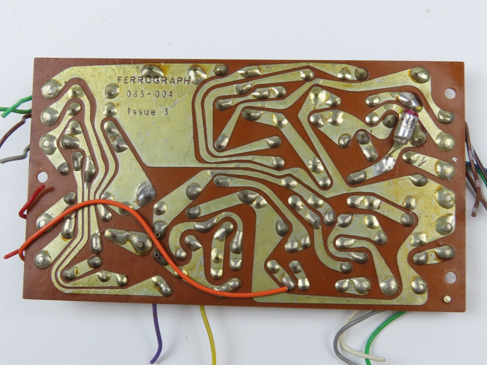 *Ferrograph Super 7* Record Board PCB LH Reel to Reel Parts /F06 - Image 4