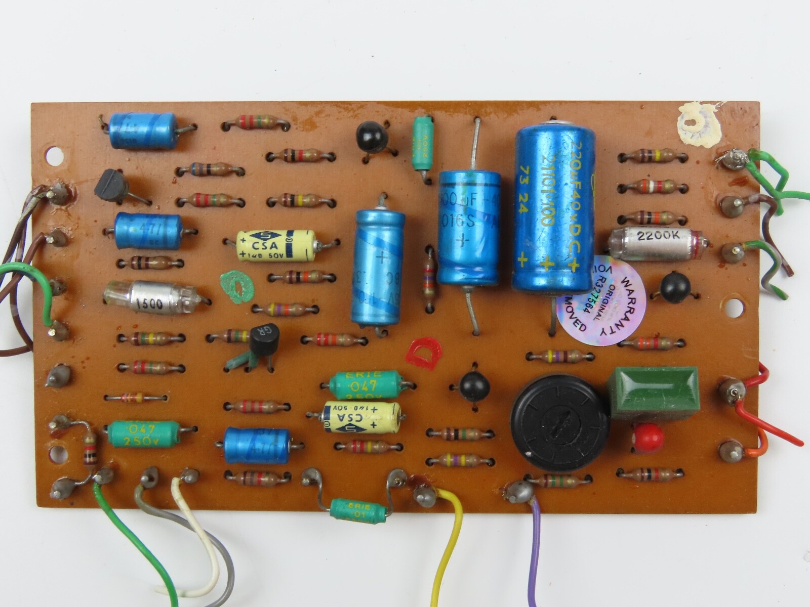 *Ferrograph Super 7* Record Board PCB LH Reel to Reel Parts /F06