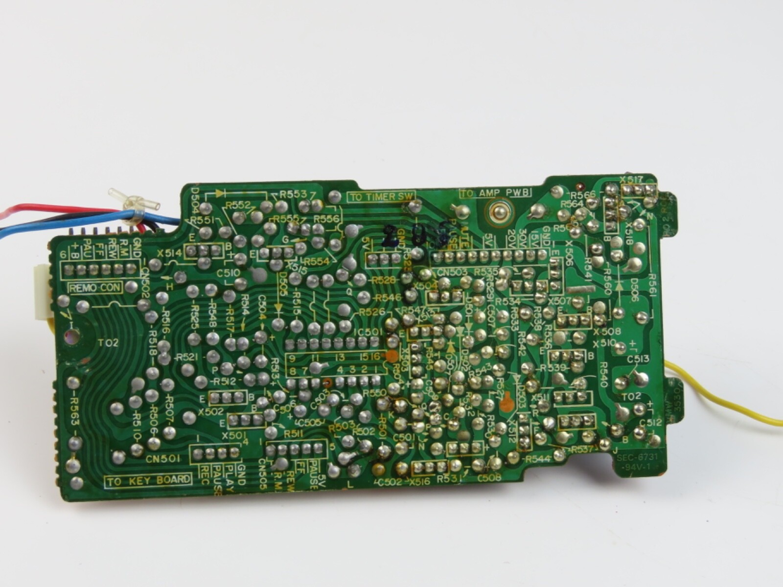 *JVC KD-A33* Mech Control PCB Board Tape Deck Part /B620 - Image 4