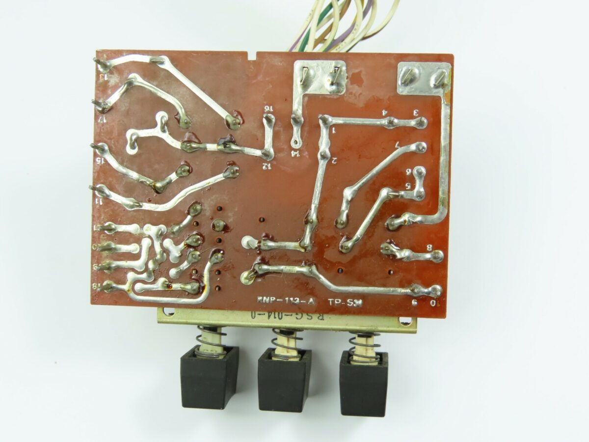 Pioneer RT-1020L - Equalizer Switch PCB RWS-013 /PN55 - Image 6