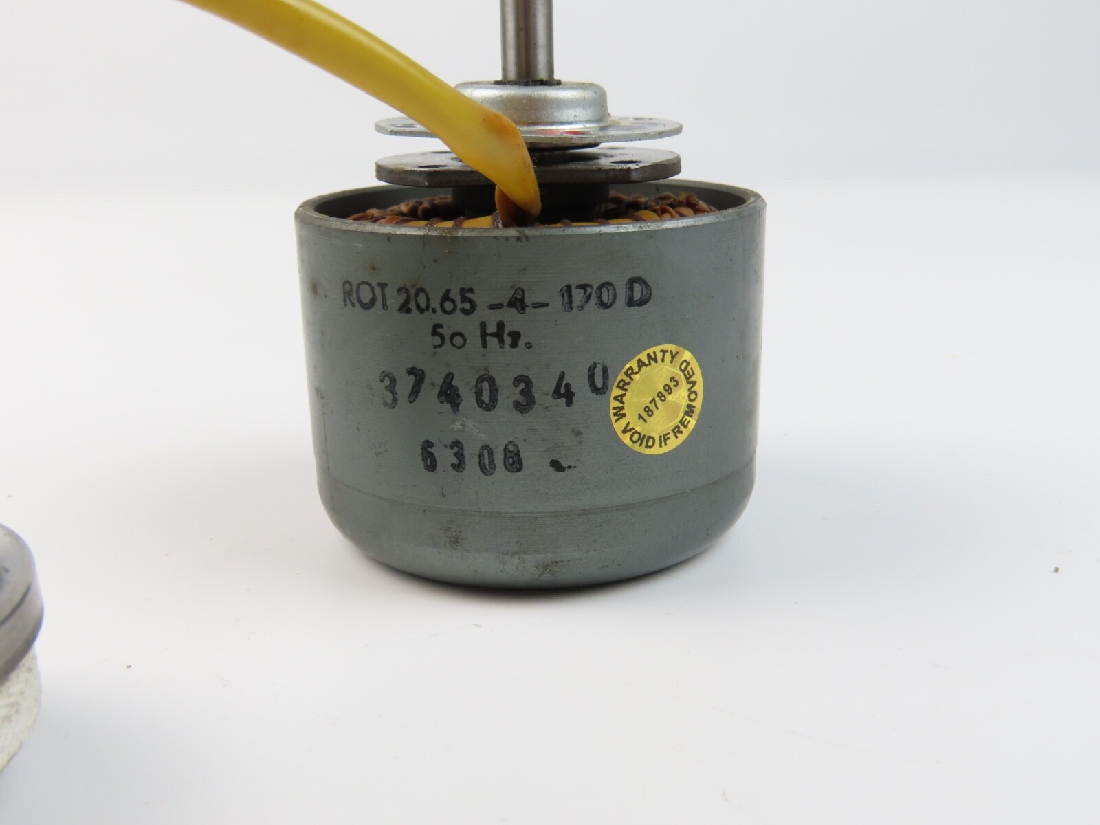 *REVOX F36* Reel Motor with Tape Plate Table Reel to Reel Part /Rv244 - Image 4