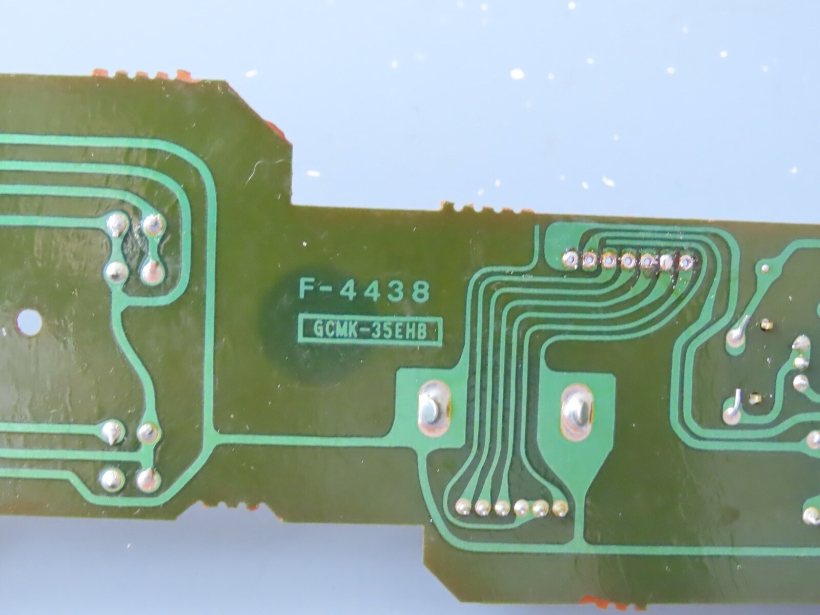 > SANSUI D-80C < Switch PCB Board Control Panel Tape Deck Part F-4438 /D83 - Image 6