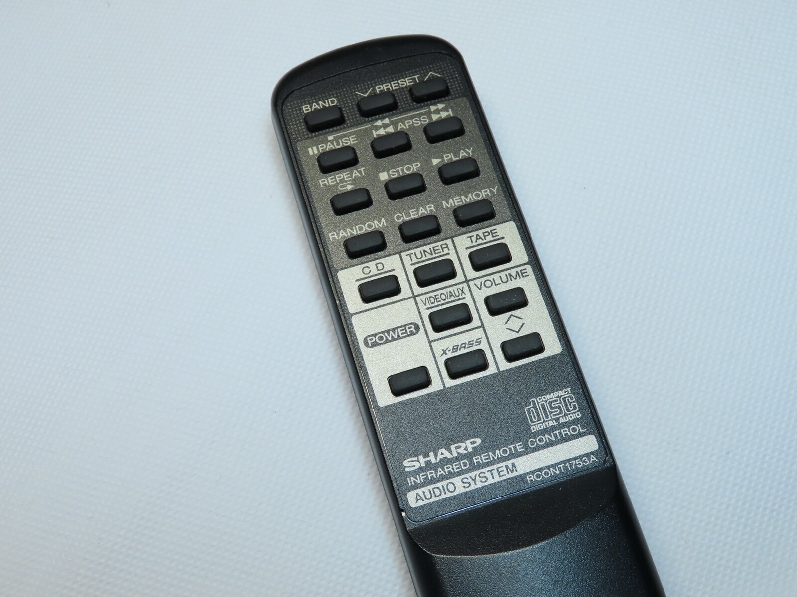 SHARP RCONT1753A Audio System Infrared Remote Control /008 - Image 4