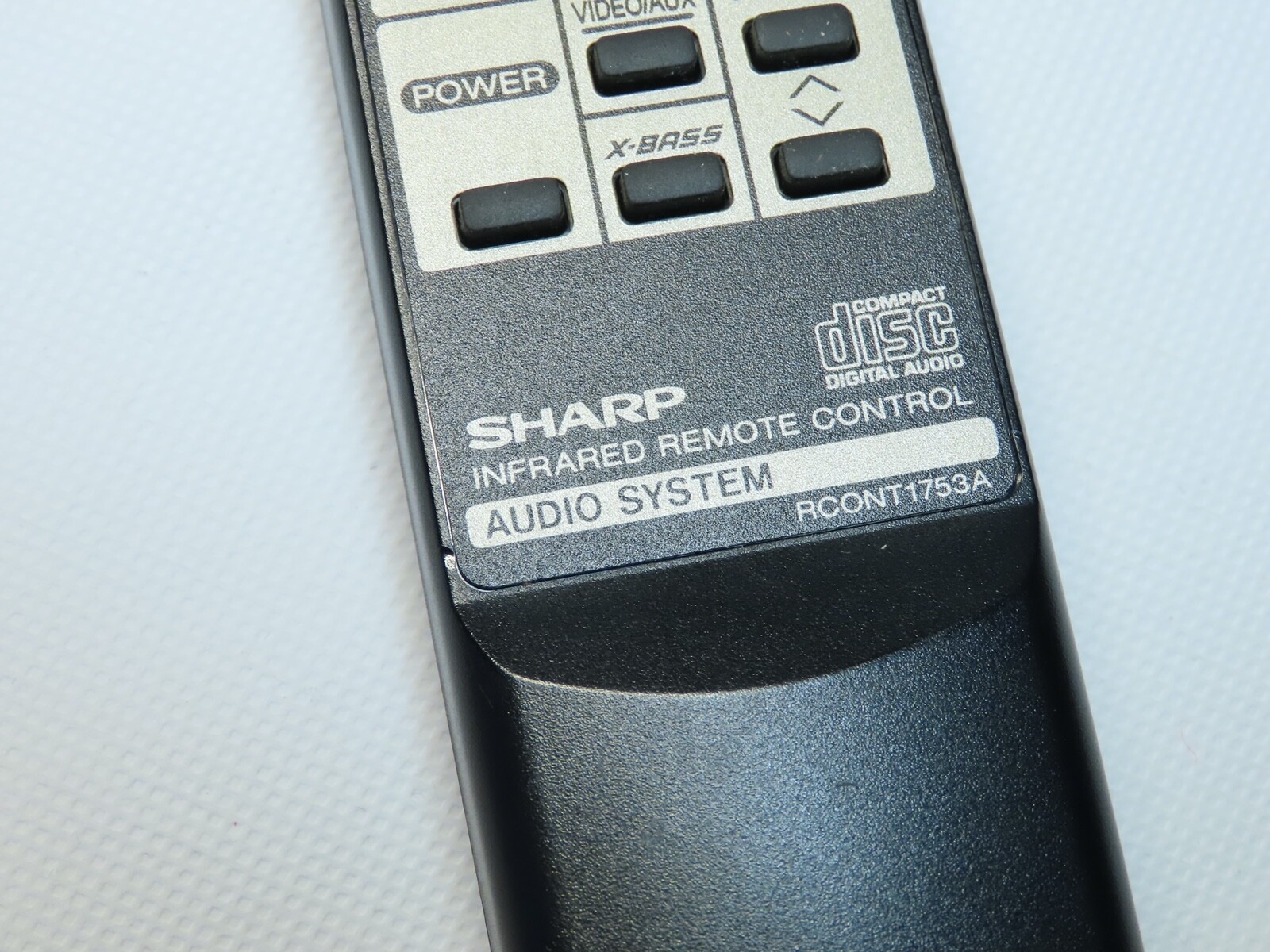 SHARP RCONT1753A Audio System Infrared Remote Control /008 - Image 5
