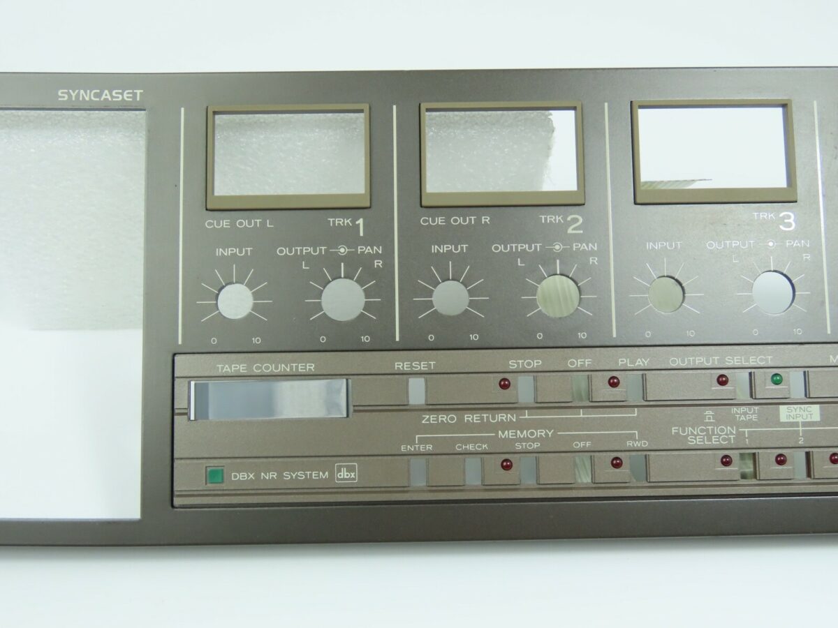 *TASCAM 234* Front Panel Faceplate Tape Deck Part /FP100 - Image 4