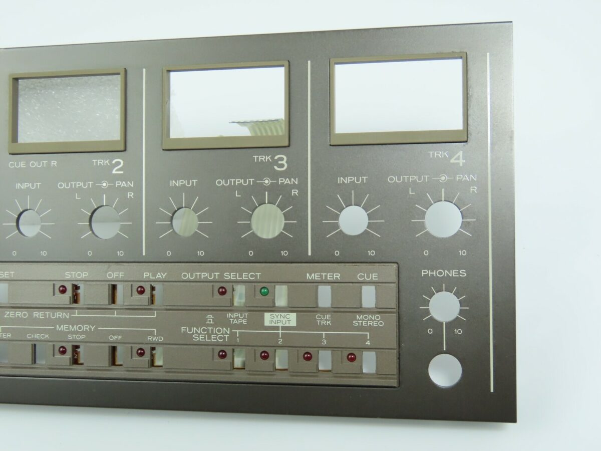 *TASCAM 234* Front Panel Faceplate Tape Deck Part /FP100 - Image 5