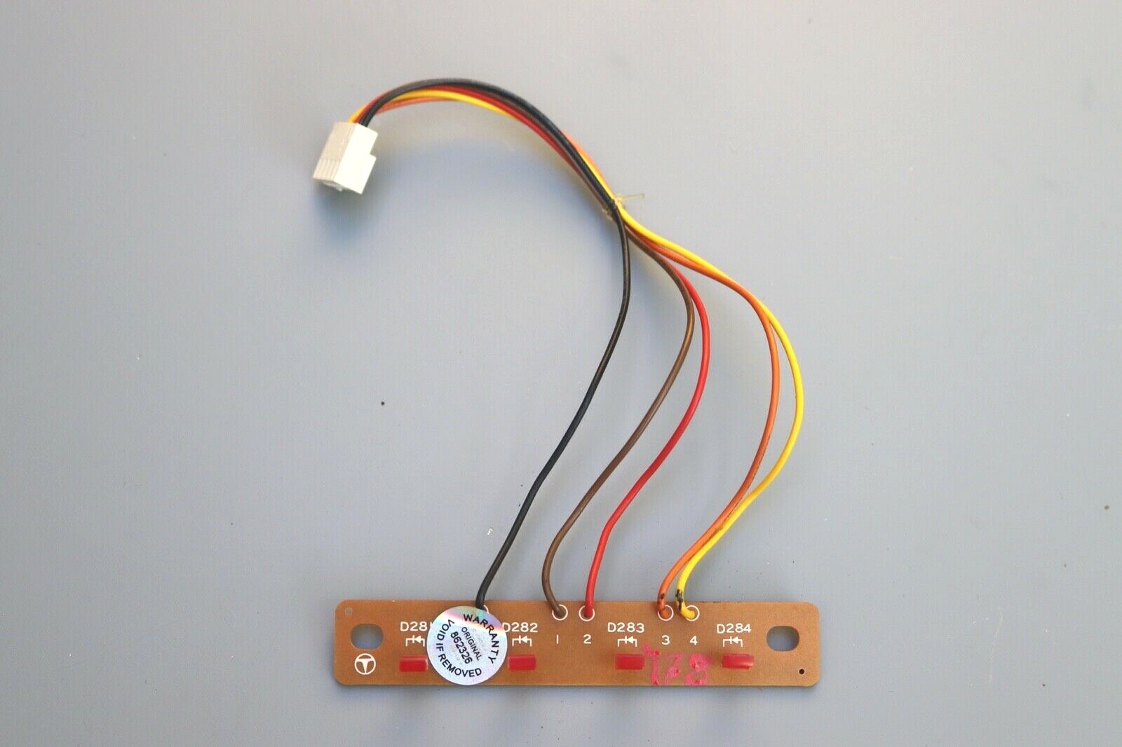 > TASCAM 34 < LED PCB Red Board Card Reel to Reel Part 5210075800 /T78