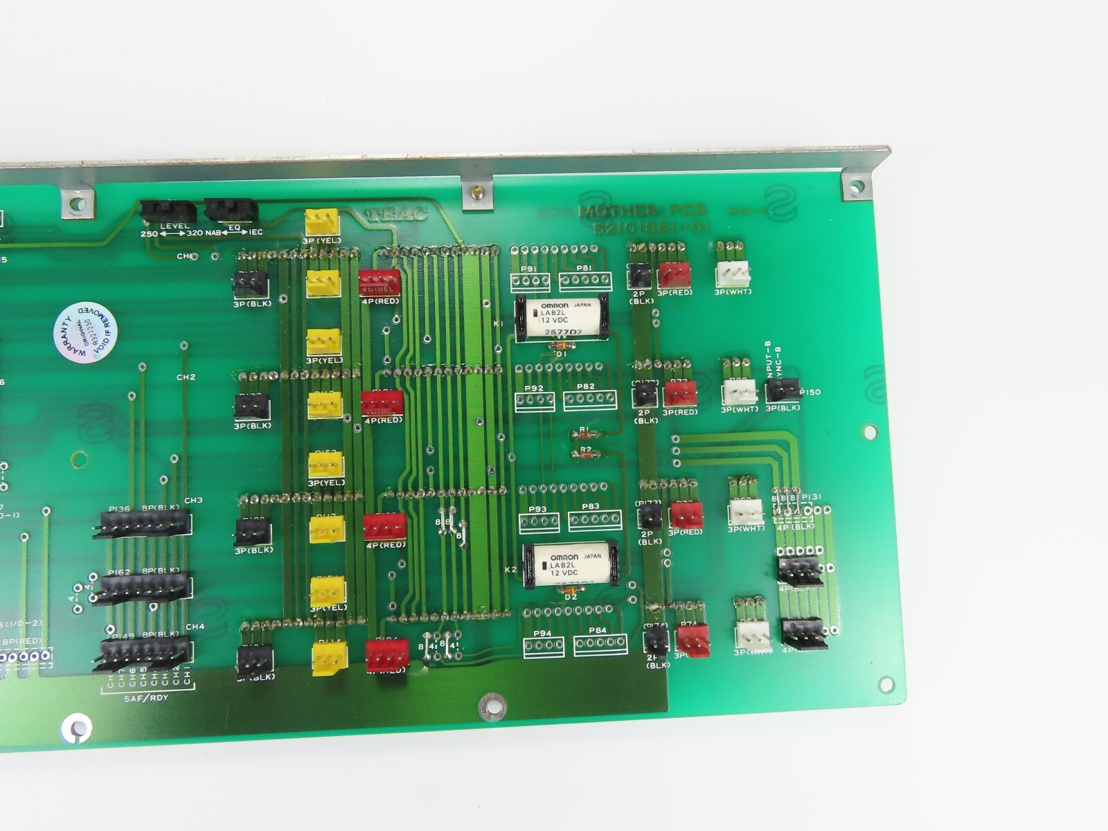 *TASCAM ATR60* Mother Board PCB 52101881-01 Reel to Reel Part /TS82 - Image 4