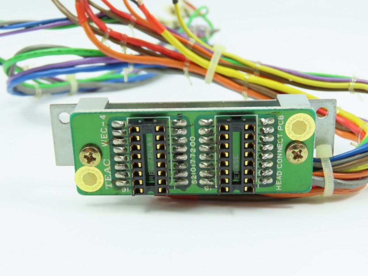 *TASCAM TSR8* Head Connect PCB with Wiring Reel to Reel Part /TS10 - Image 3