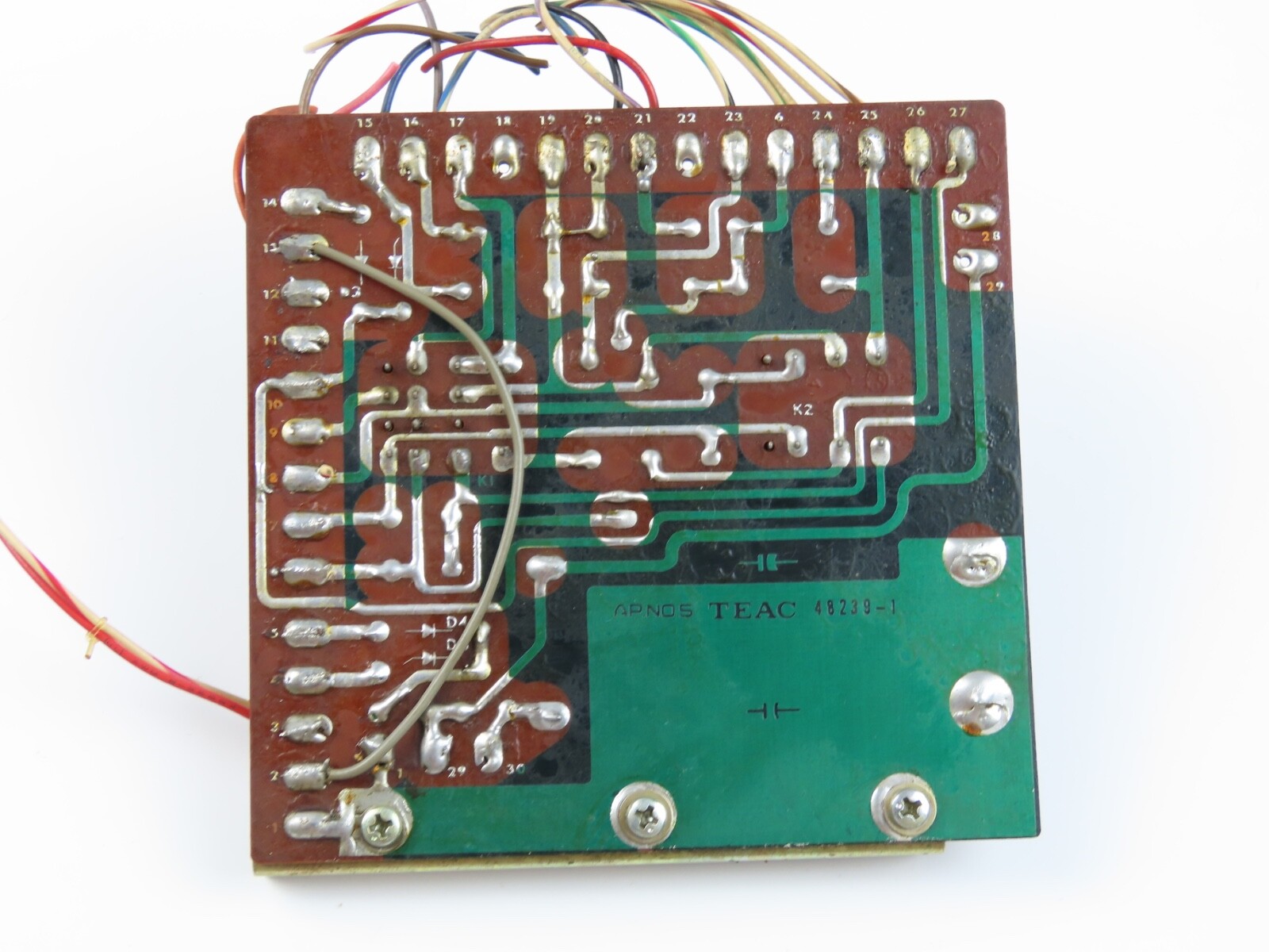 *Teac A-3300* Control Relay PCB Board Reel to Reel Part /T652 - Image 6