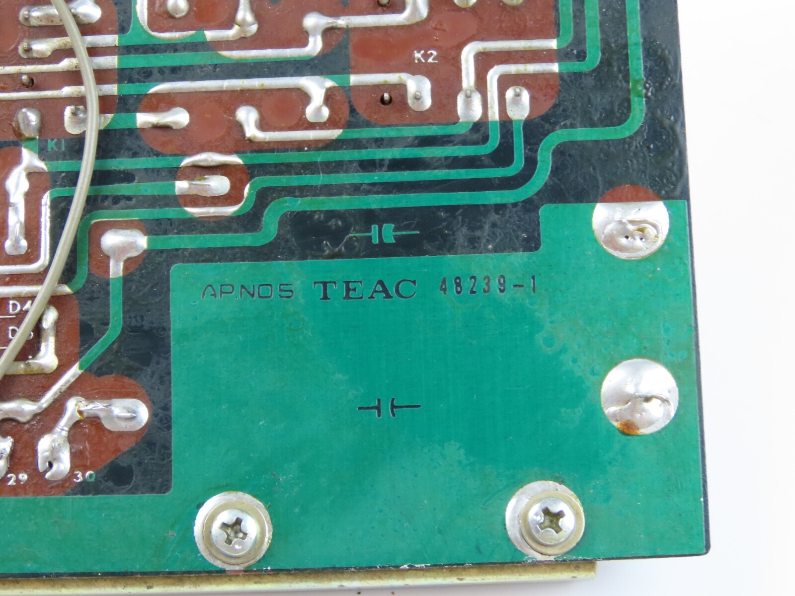 *Teac A-3300* Control Relay PCB Board Reel to Reel Part /T652 - Image 7