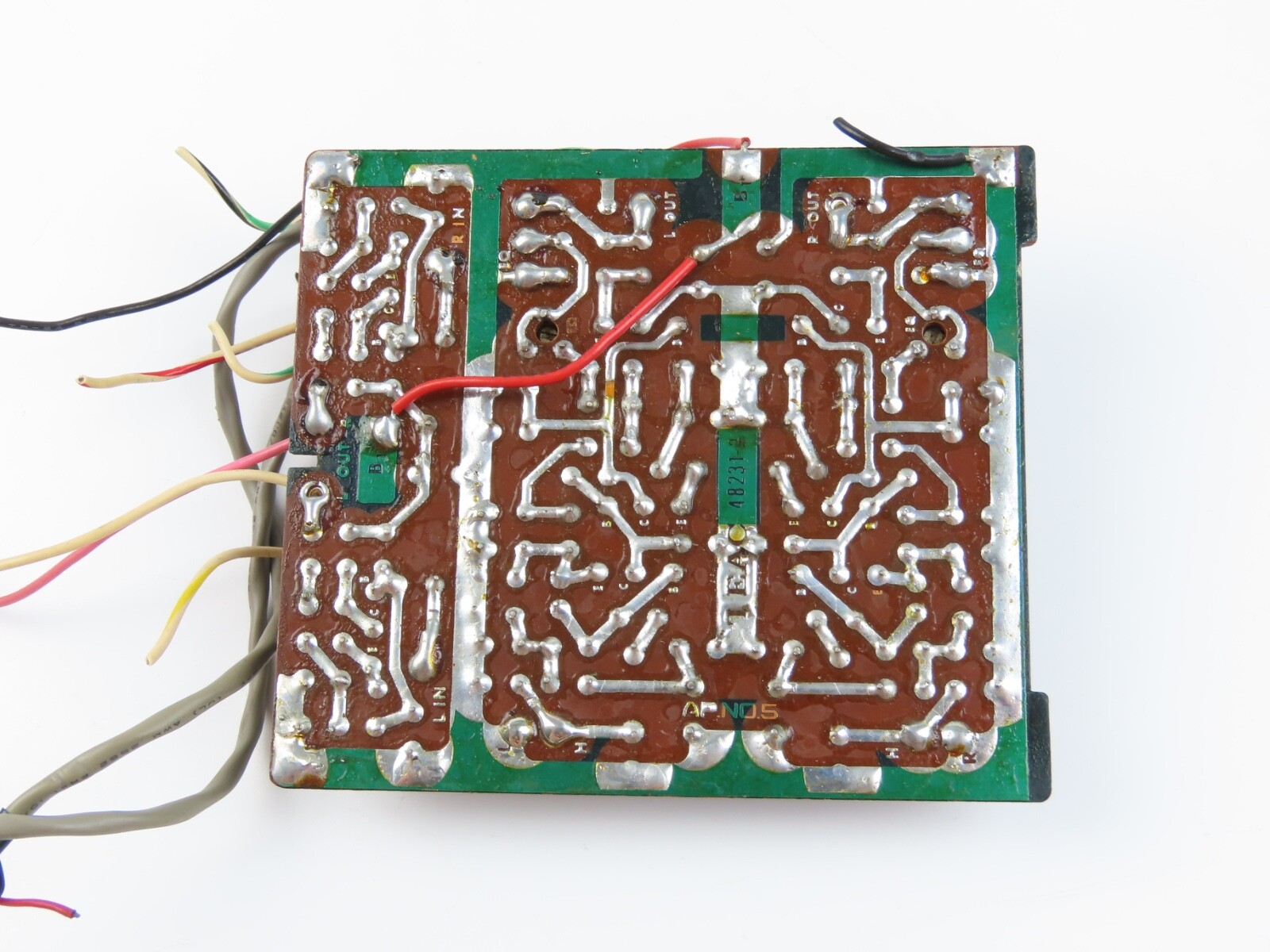 *Teac A-3300* Mic & Playback Eq. Amplifier PCB Board Reel to Reel Part /T651 - Image 5