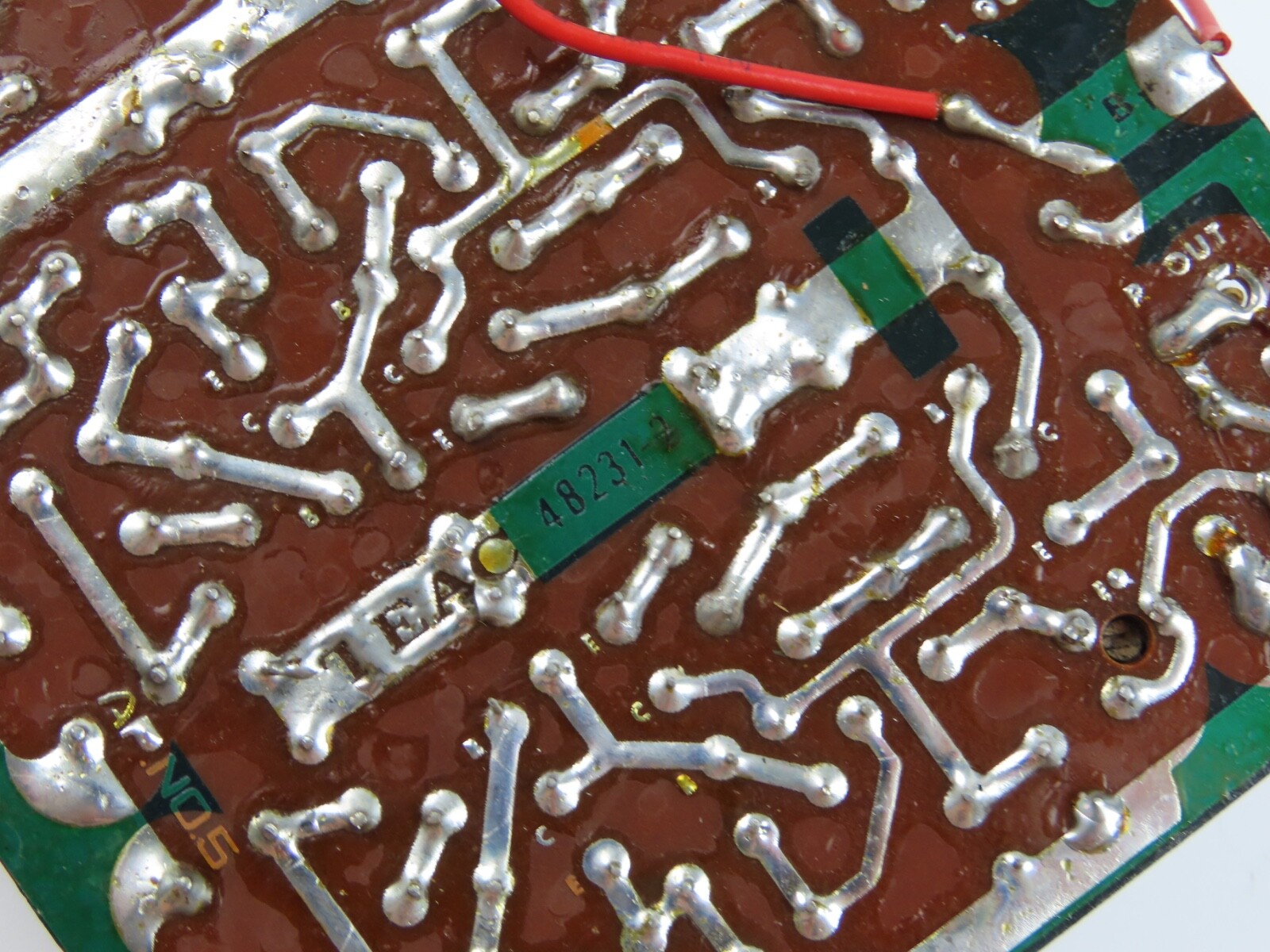 *Teac A-3300* Mic & Playback Eq. Amplifier PCB Board Reel to Reel Part /T651 - Image 6