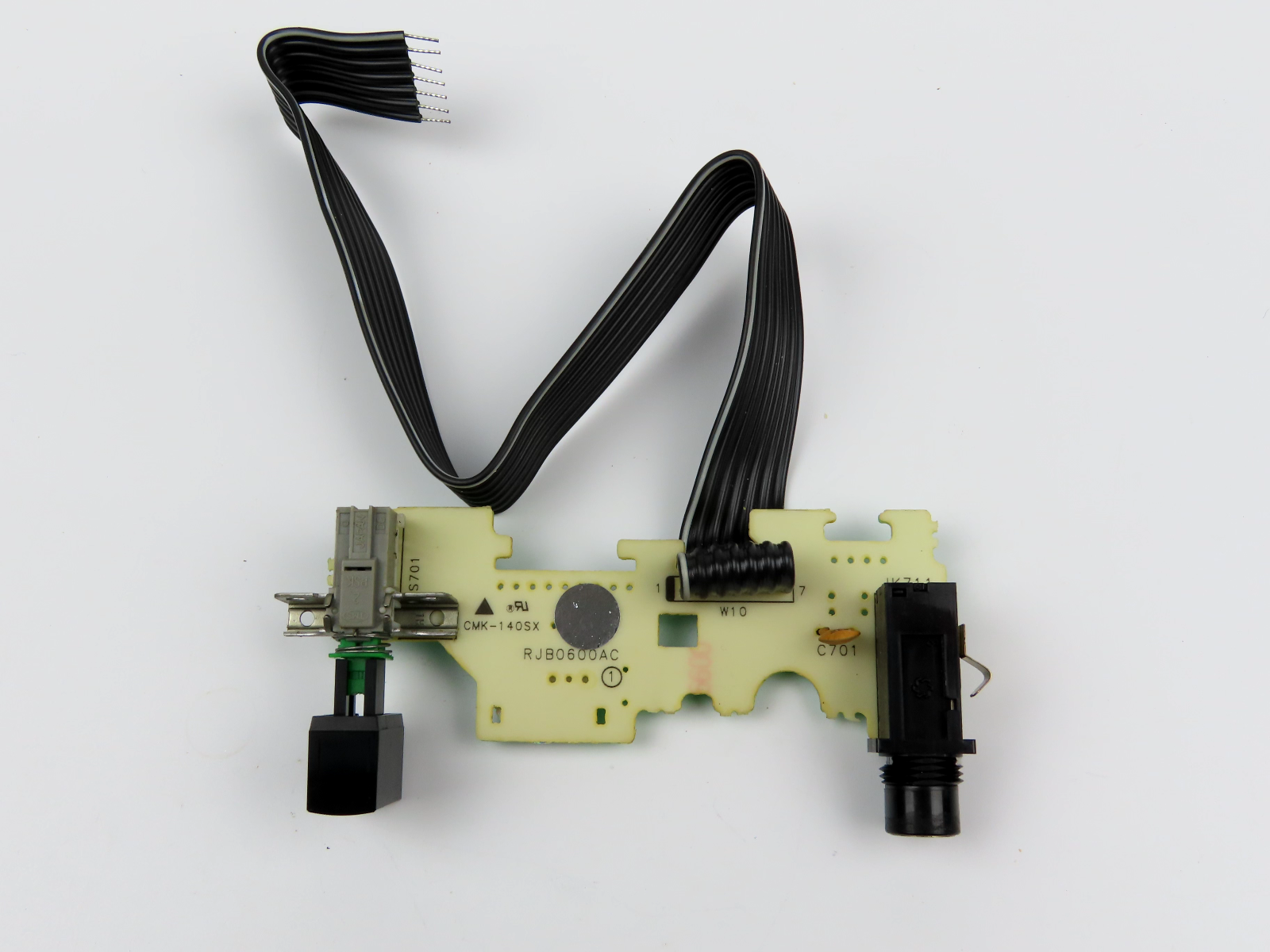 *Technics RS-TR212* Power Switch and Phone Socket PCB Tape Deck Part /B469