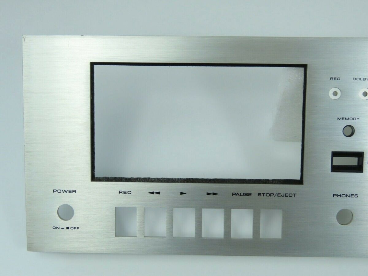 *AKAI CS-707D* Front Panel Faceplate Tape Deck Part /FP98 - Image 4