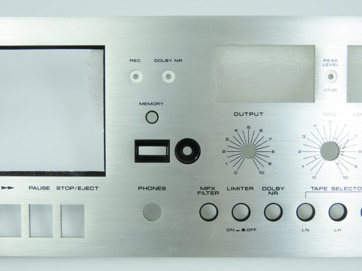 *AKAI CS-707D* Front Panel Faceplate Tape Deck Part /FP98 - Image 5