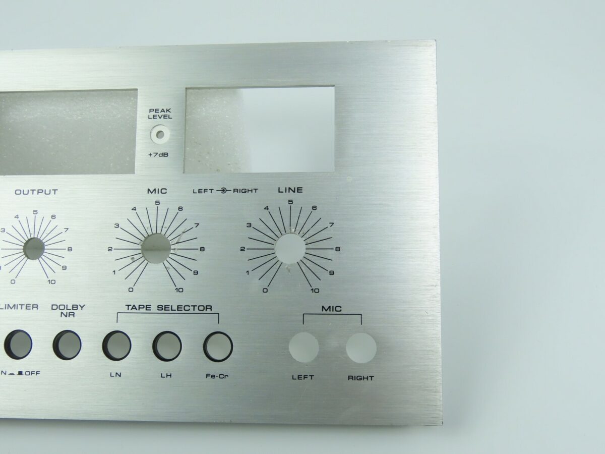 *AKAI CS-707D* Front Panel Faceplate Tape Deck Part /FP98 - Image 6