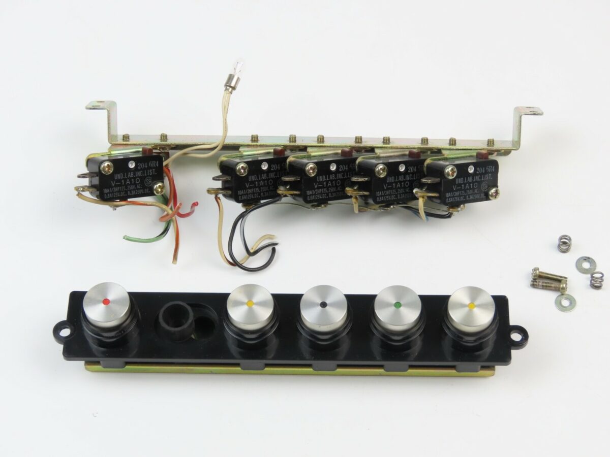 *AKAI GX-650D* Switches Buttons Panel Reel to Reel Part /AK669