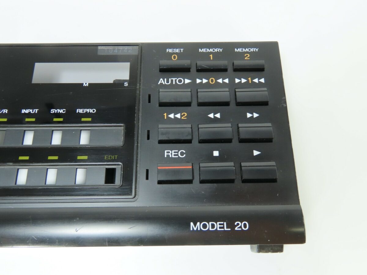 *FOSTEX MODEL 20* Lower Front Panel with Button Reel to Reel Part /FP157 - Image 3