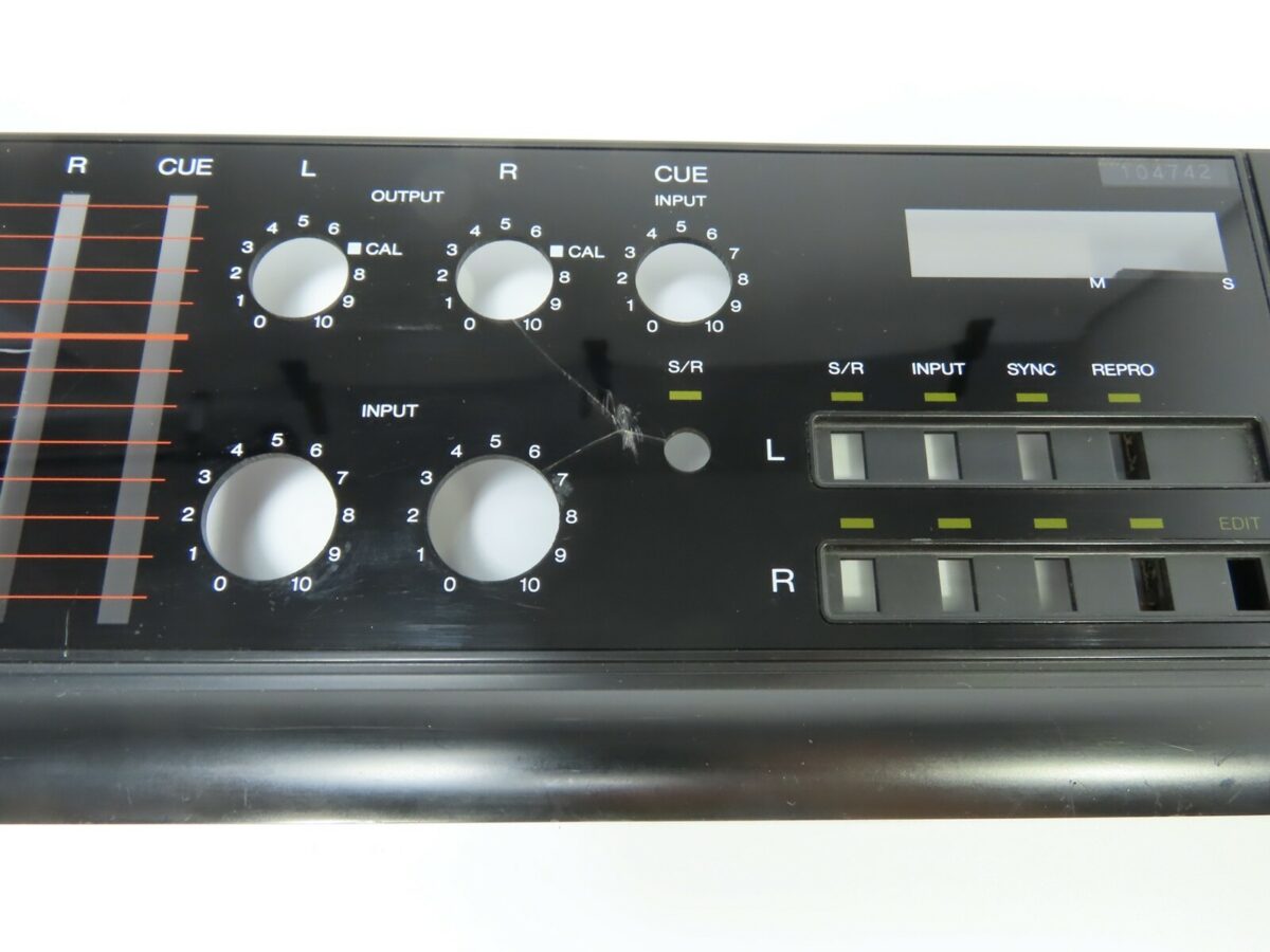 *FOSTEX MODEL 20* Lower Front Panel with Button Reel to Reel Part /FP157 - Image 4