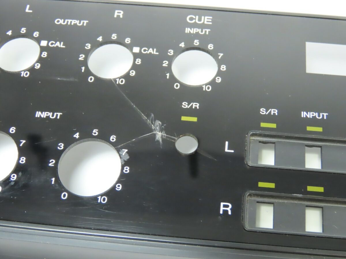 *FOSTEX MODEL 20* Lower Front Panel with Button Reel to Reel Part /FP157 - Image 5