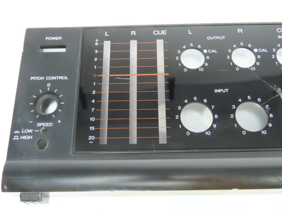 *FOSTEX MODEL 20* Lower Front Panel with Button Reel to Reel Part /FP157 - Image 6