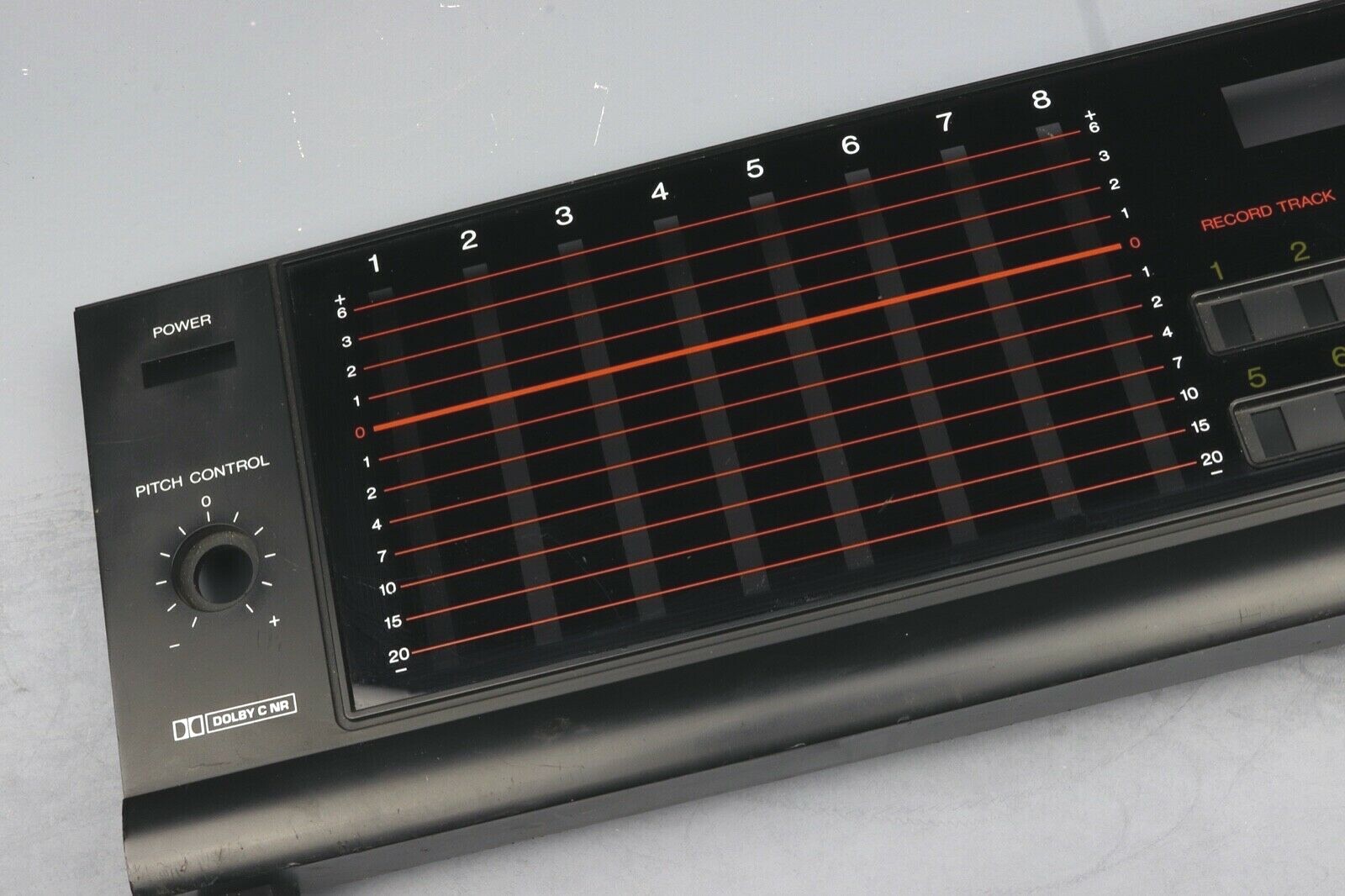 FOSTEX MODEL 80 Front Lower Panel Display + Buttons Reel to Reel Part /FP304 - Image 4