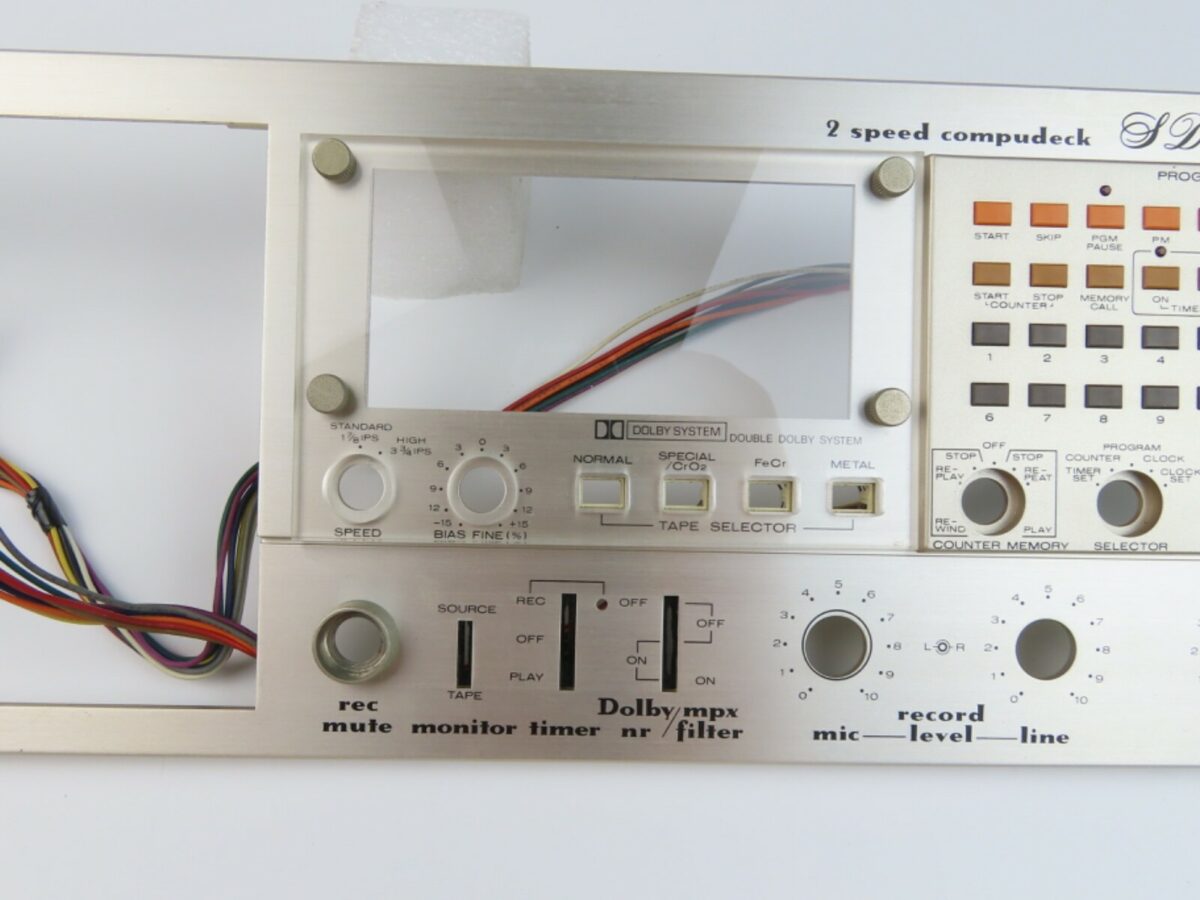 Marantz SD9000 - Front Panel Faceplate with Control Panel /FP281 - Image 4