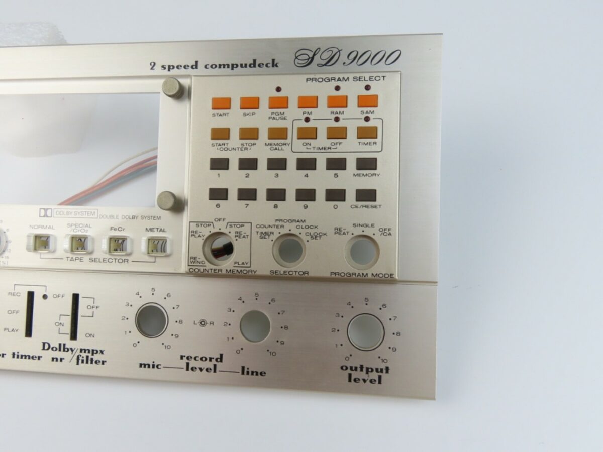 Marantz SD9000 - Front Panel Faceplate with Control Panel /FP281 - Image 5