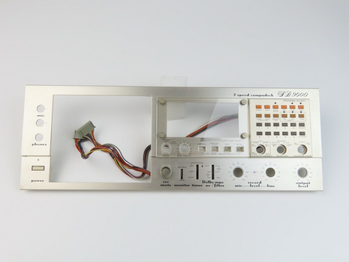 Marantz SD9000 - Front Panel Faceplate with Control Panel /FP281