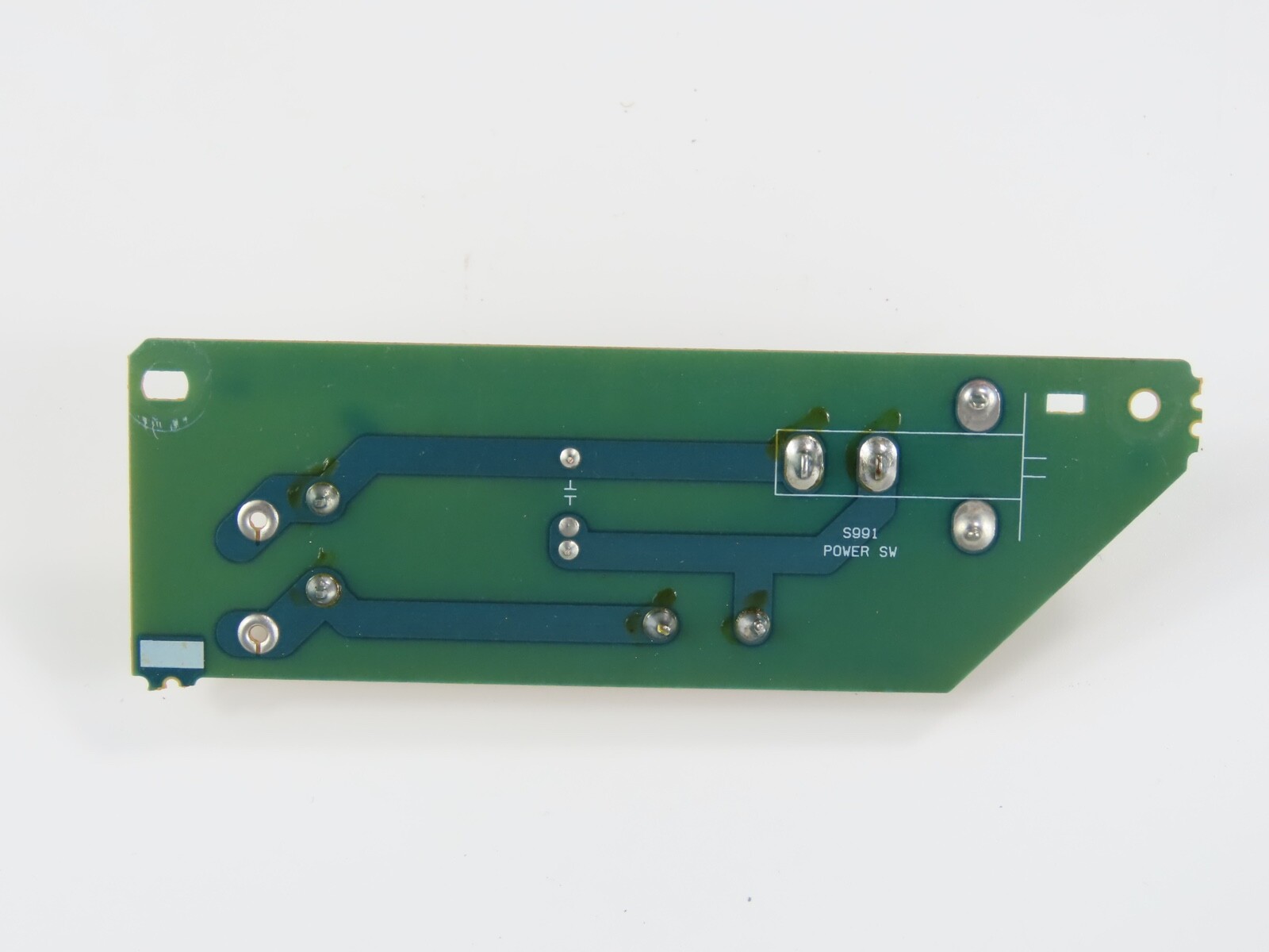 Pioneer CT-S730 Power On/Off Switch with PCB Board Tape Deck Part /B331 - Image 4