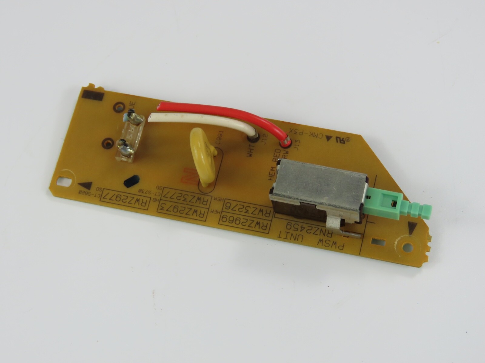 Pioneer CT-S730 Power On/Off Switch with PCB Board Tape Deck Part /B331