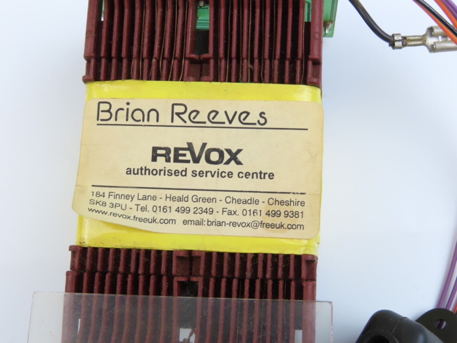 *REVOX B215* Power Transformer Multi-voltage 1.721.214-11 Tape Deck Parts /Rv178 - Image 6