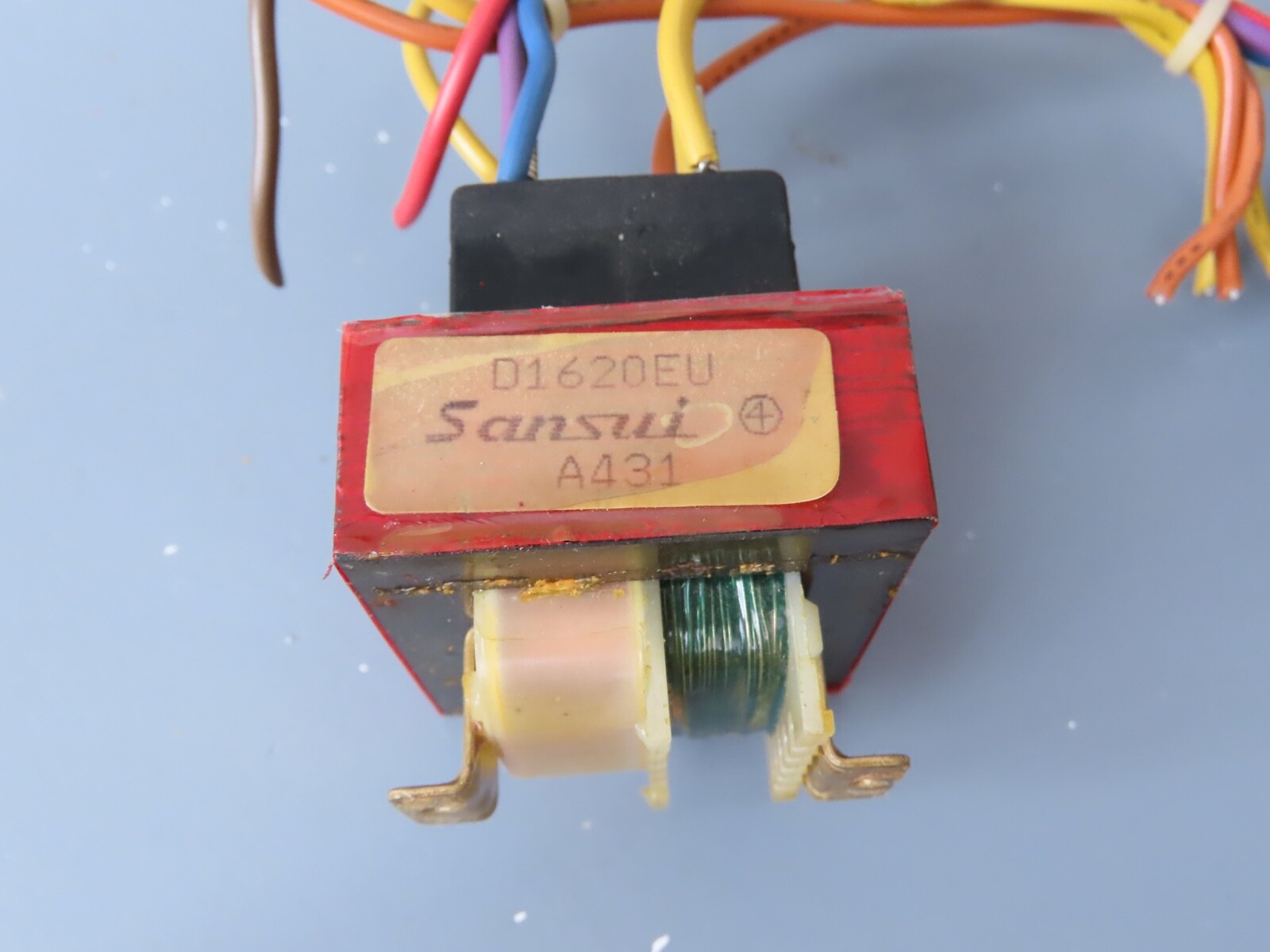> SANSUI D-80C < Power Transformer Trafo Tape Deck Part D1620EU /D78 - Image 4
