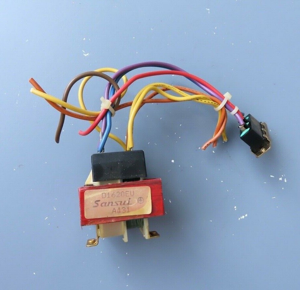 > SANSUI D-80C < Power Transformer Trafo Tape Deck Part D1620EU /D78