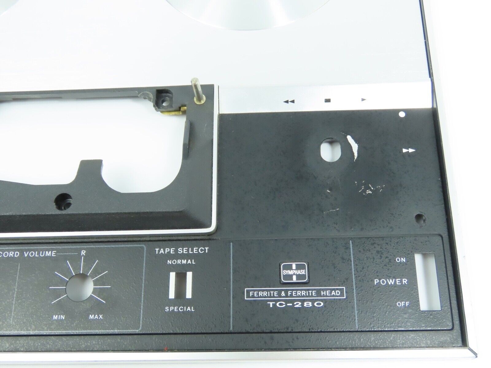*SONY TC-280* Front Panel Faceplate Reel to Reel Part /FP38 - Image 4