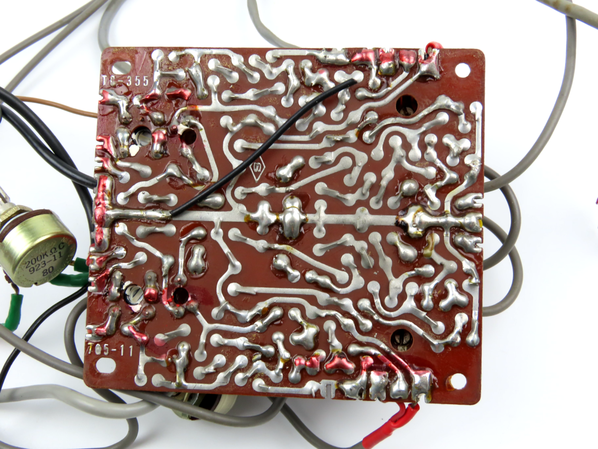 *SONY TC-355* Record Amplifier PCB Board Reel to Reel Parts /S552 - Image 4