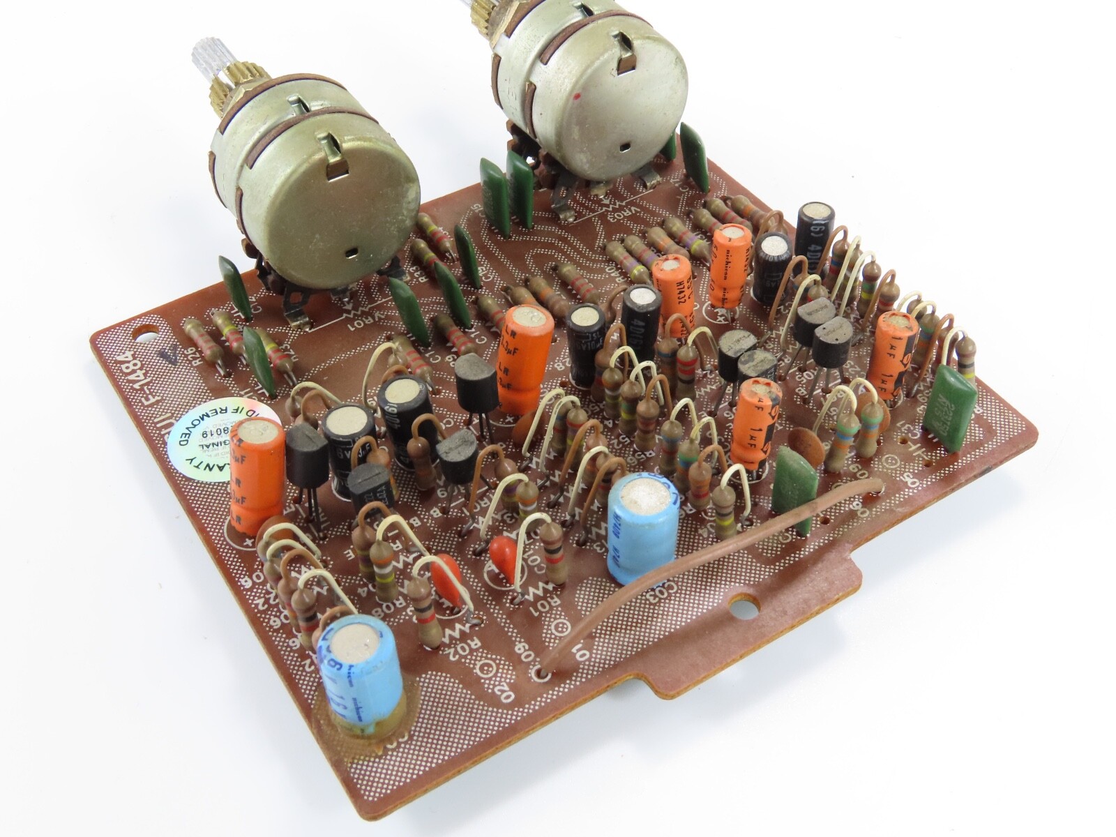 *Sansui QRX-5500* Tone Control Board PCB F-1484 Amplifier Part /M76 - Image 3