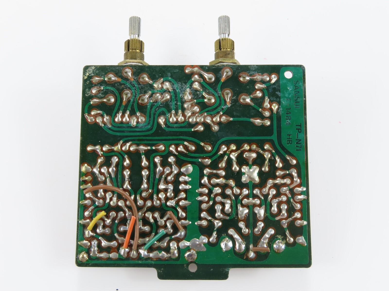 *Sansui QRX-5500* Tone Control Board PCB F-1484 Amplifier Part /M76 - Image 4