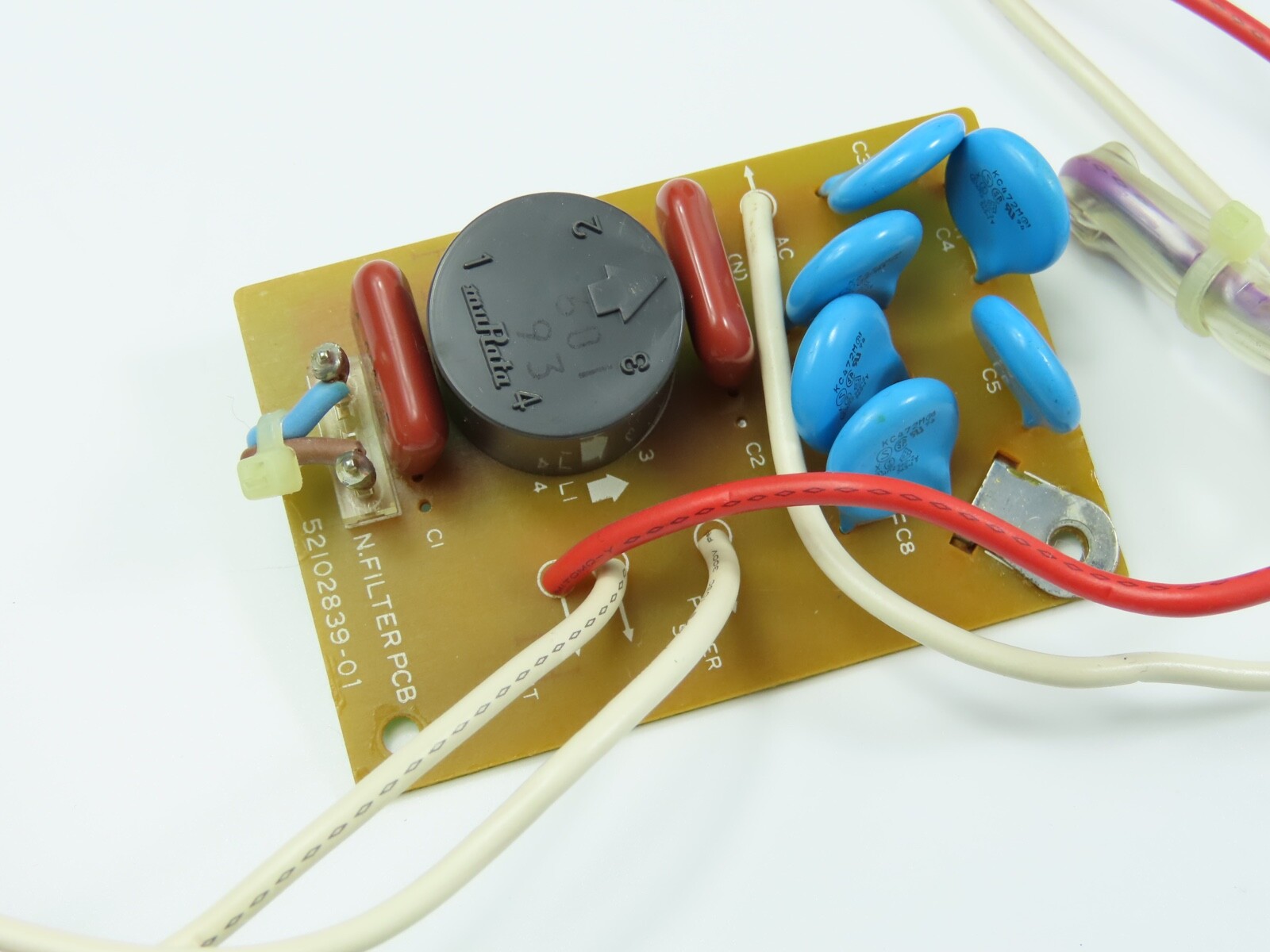 *TASCAM TSR8* Power Transformer 5320054100 Fuse & Filter PCB Audio Parts /TS - Image 6