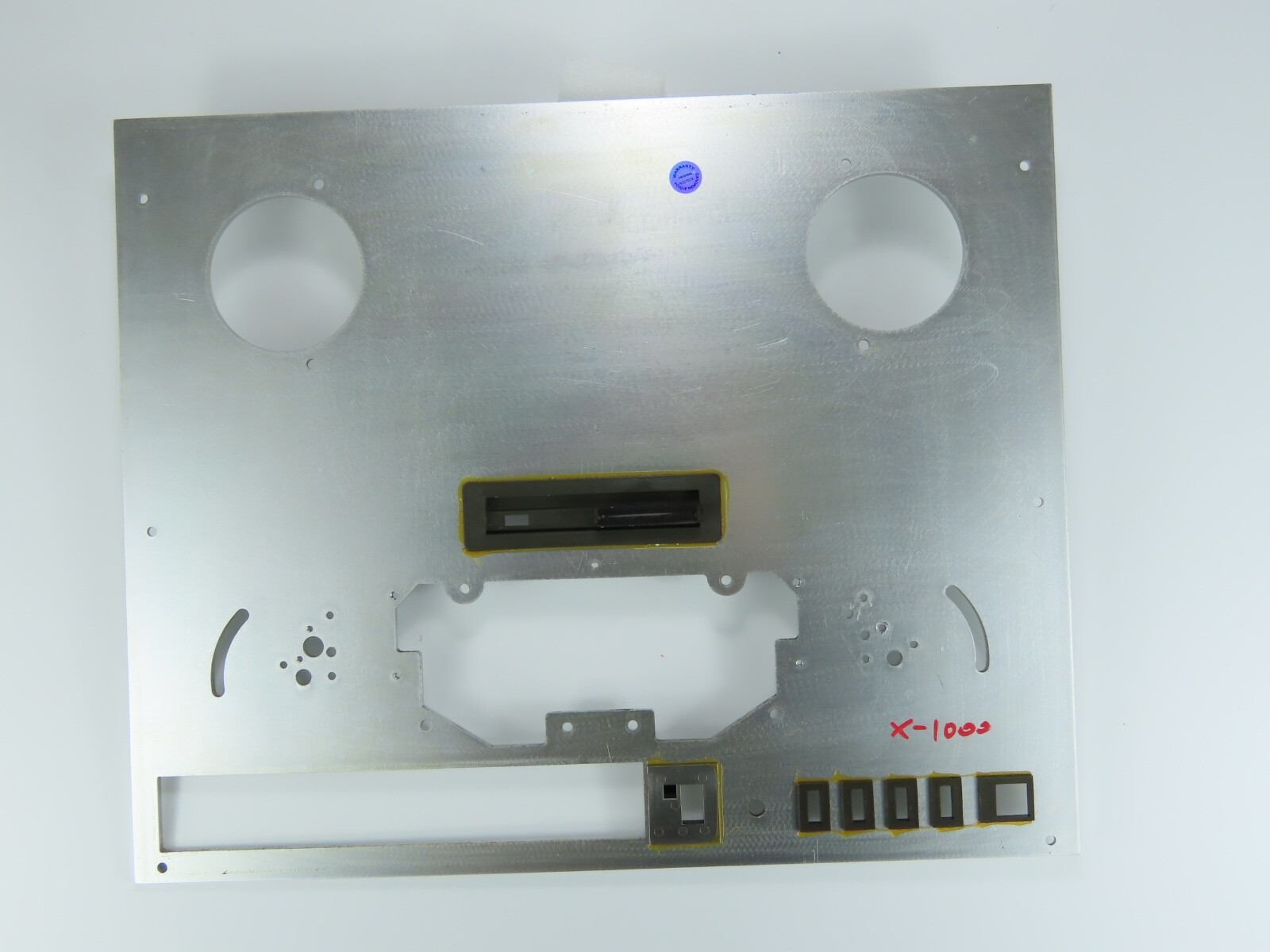 *TEAC X-1000* Front Panel Upper Section Reel to Reel Part /FP33 - Image 7